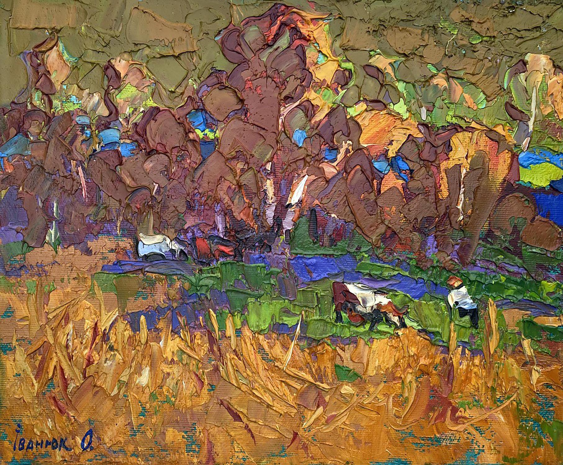 Oil painting Autumn colors Ivanyuk Alex