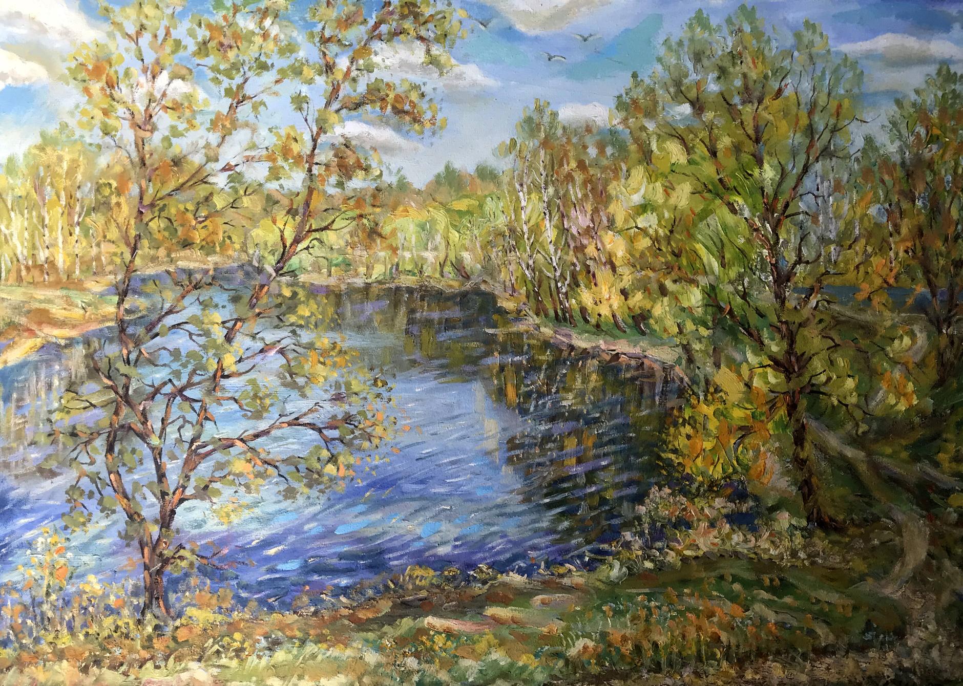 oil painting spring buy