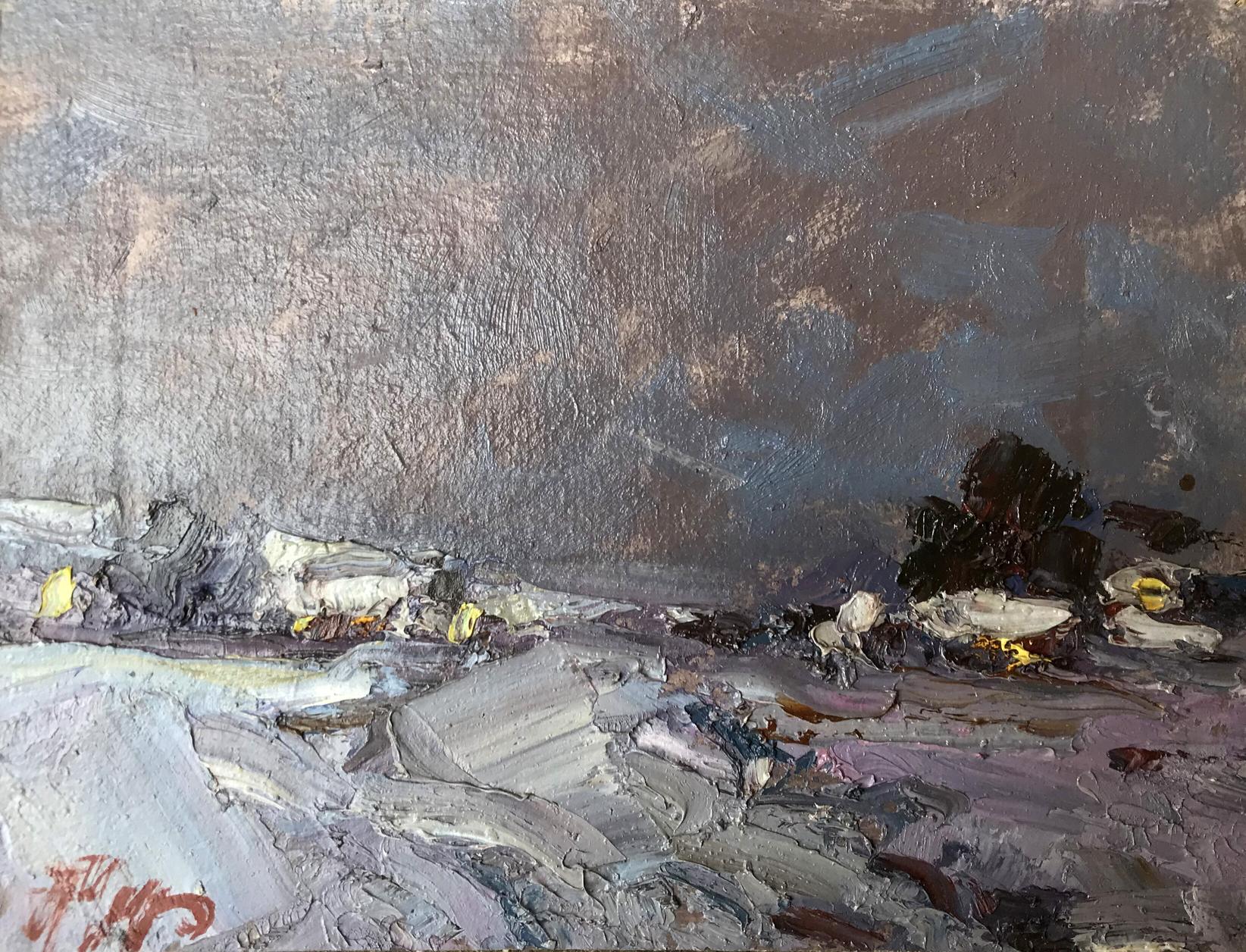 oil painting winter landscape buy