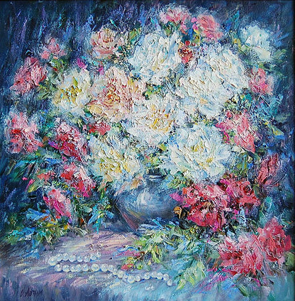 Oil painting Fascinated by Chopin Artim Olga
