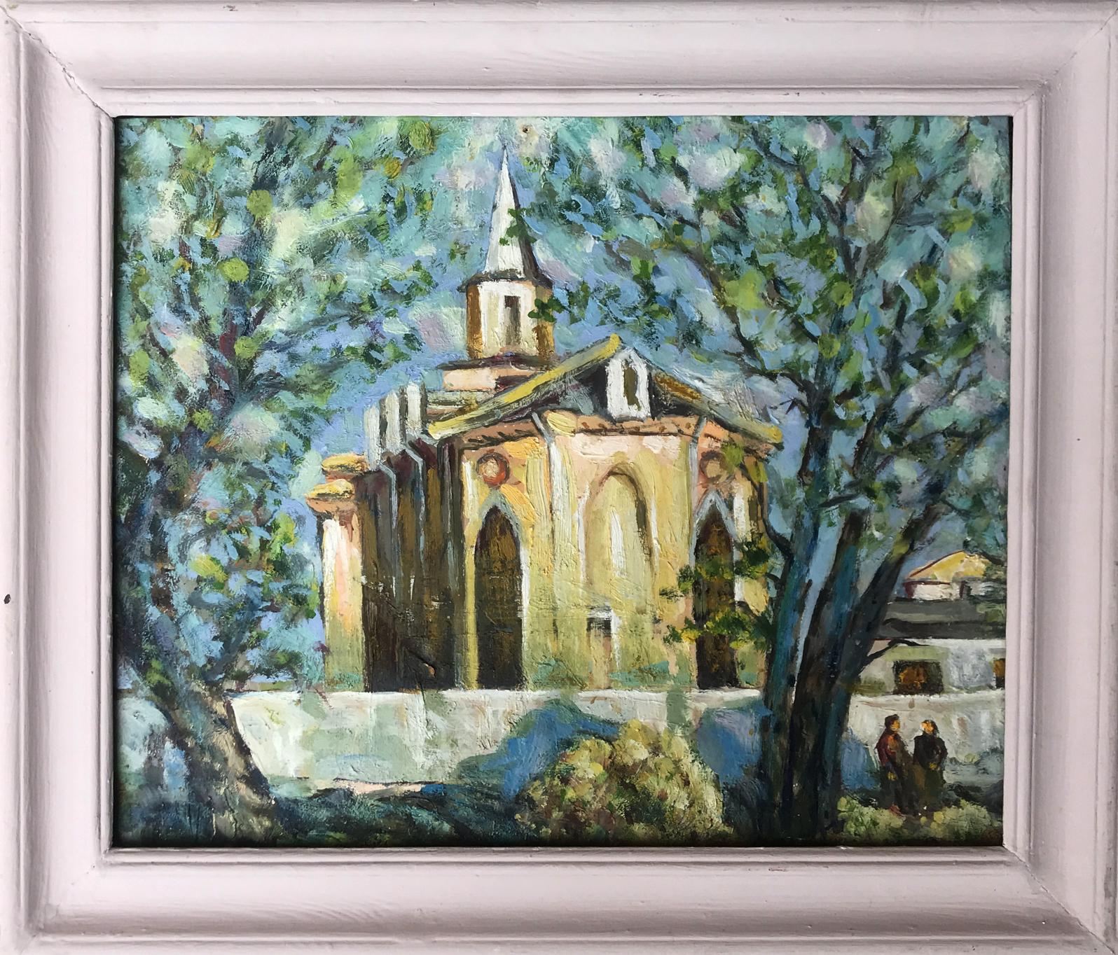 Oil painting Church in Sumy Shapoval Ivan Leontyevich