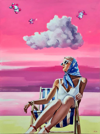 Oil painting Cloud Igor Konovalov