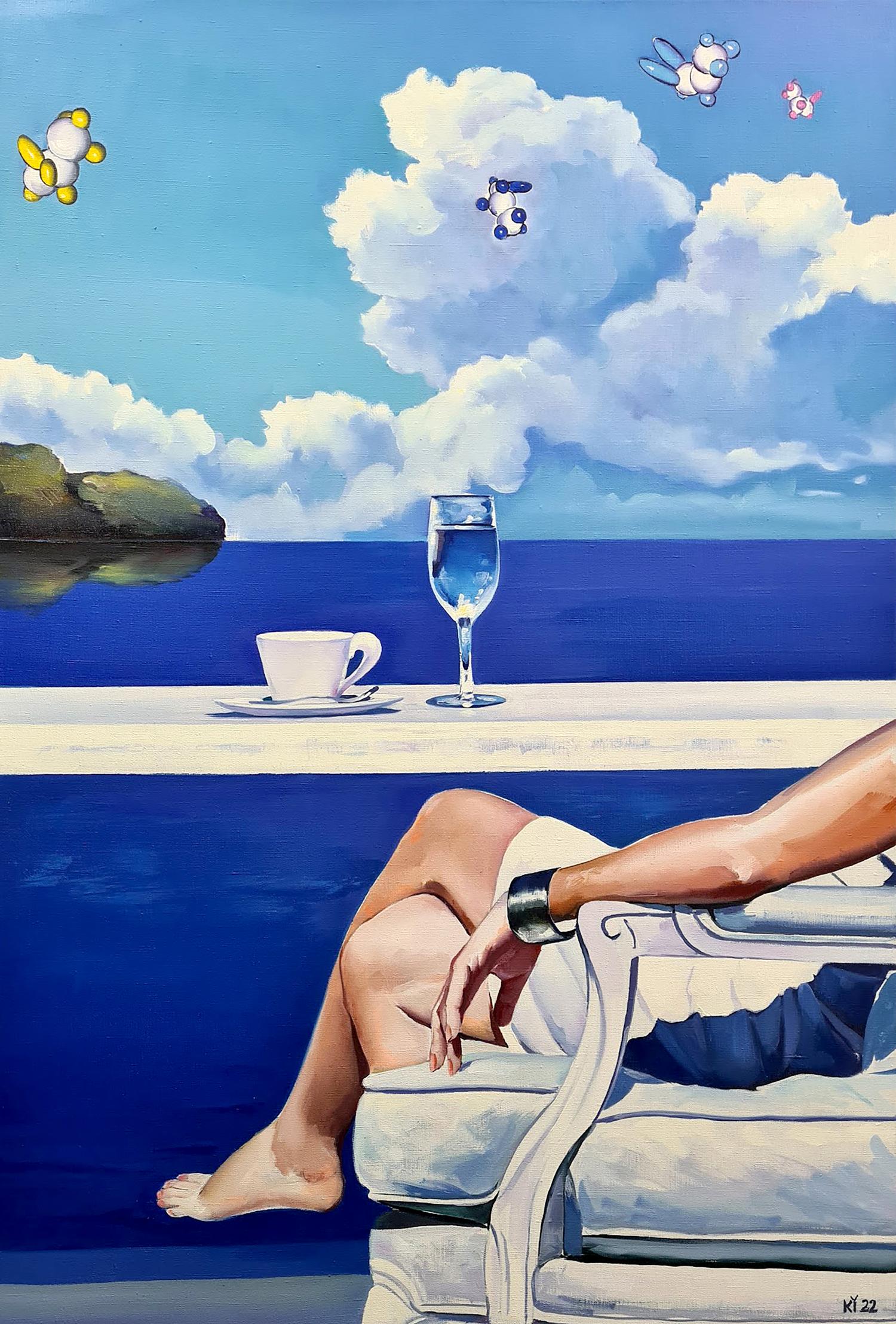 Oil painting The Velvet season Igor Konovalov