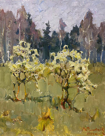 Impressionistic oil painting Silence by Singaevsky Vladimir Ivanovich