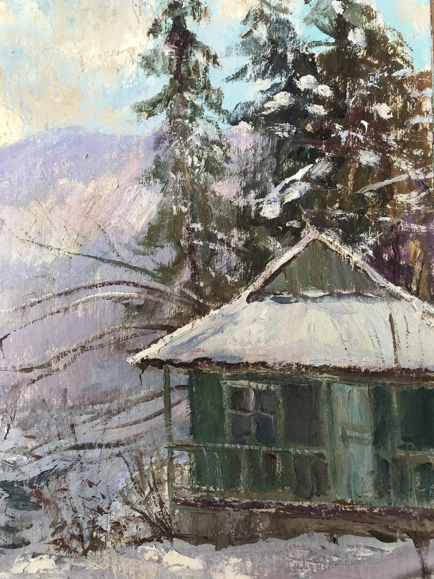 Winter Mountain Village 