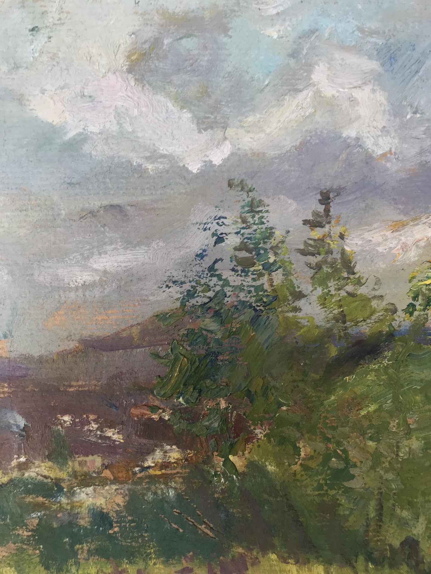 Oil painting Nature Landscape 