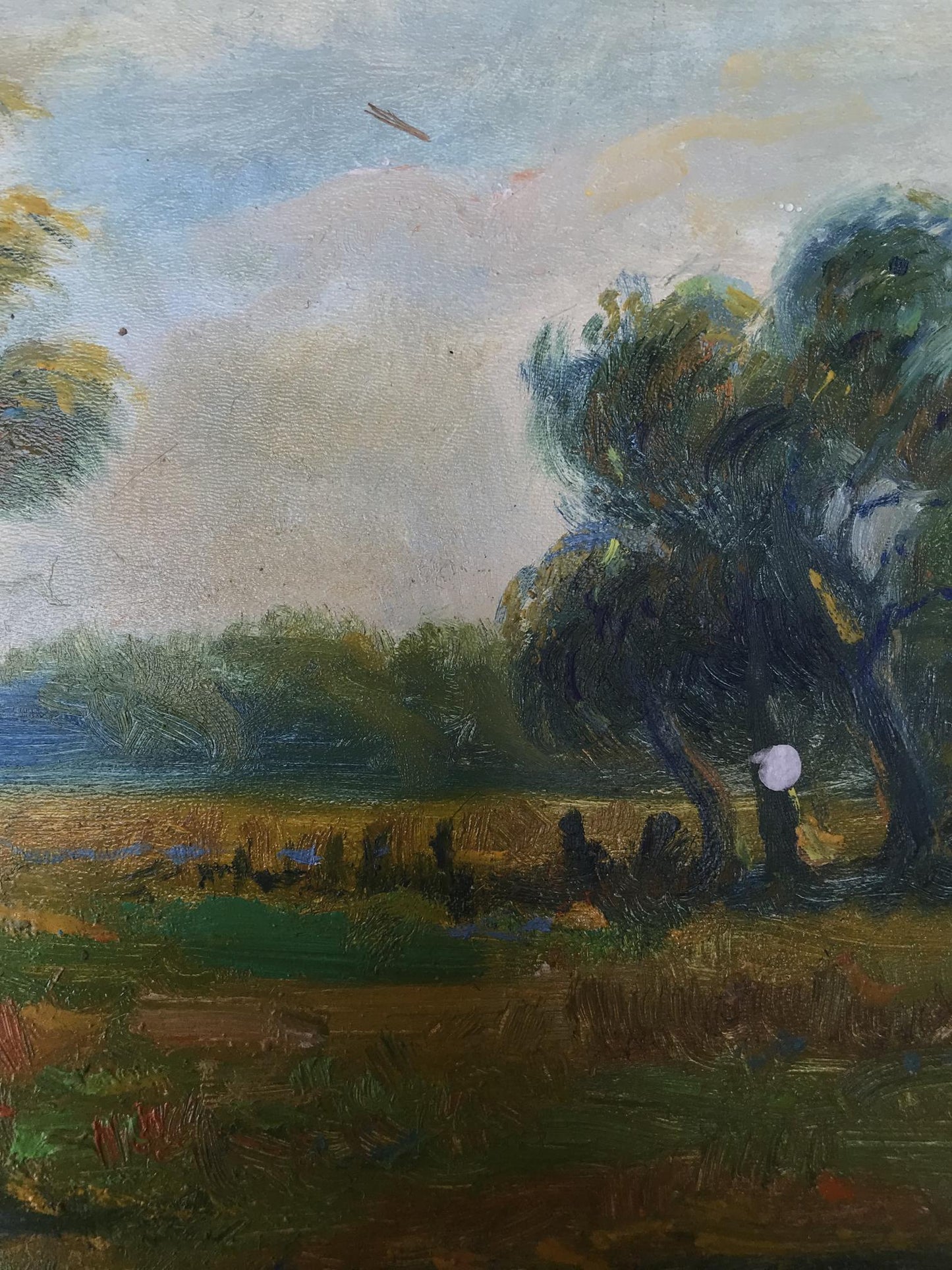 Oil painting Summer wind by Litvinov Oleg Arkad’yevich serene landscape