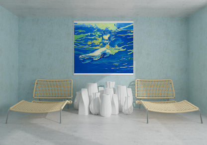 Oil painting Contemporary Art  