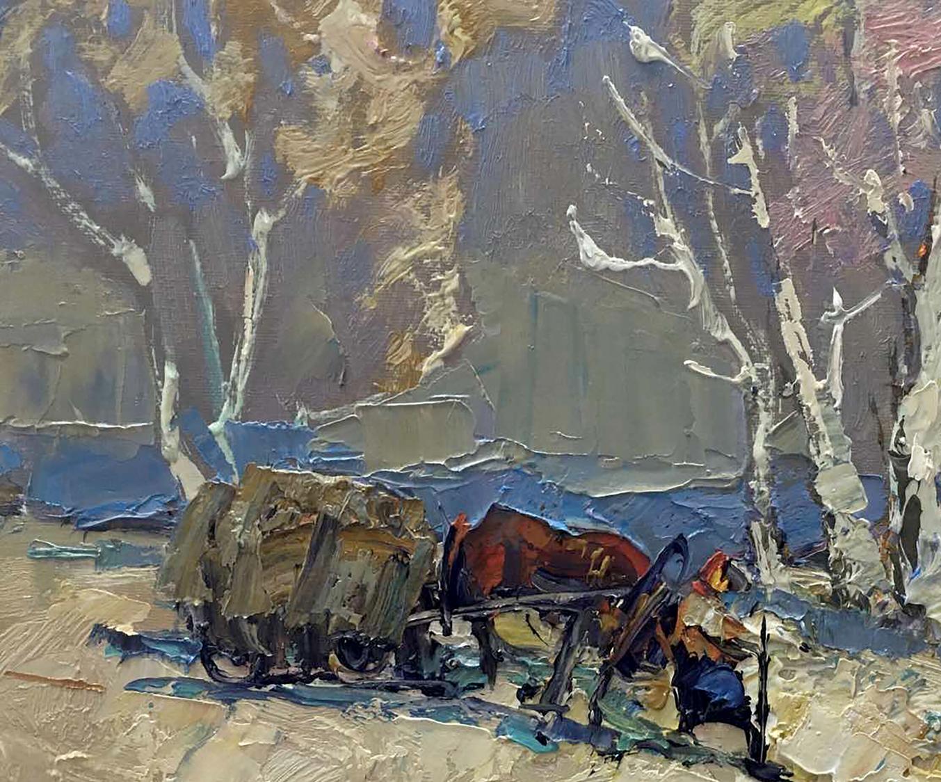 Oil painting Autumn 