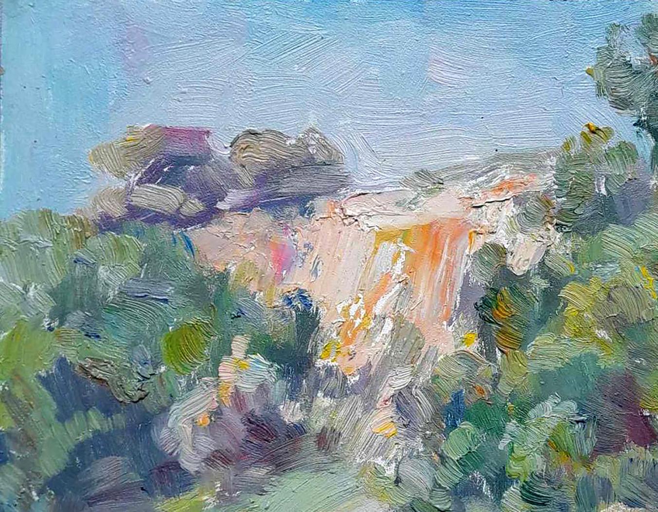 Oil painting Nature Landscape Kovalenko Ivan Mikhailovich