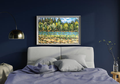 oil painting room art