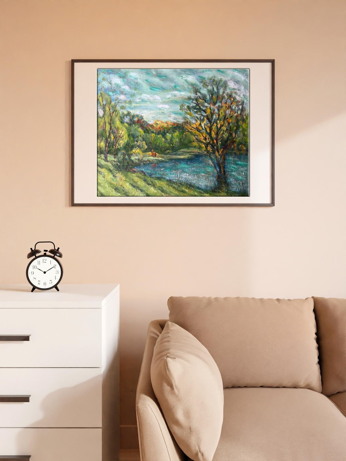oil room decor art