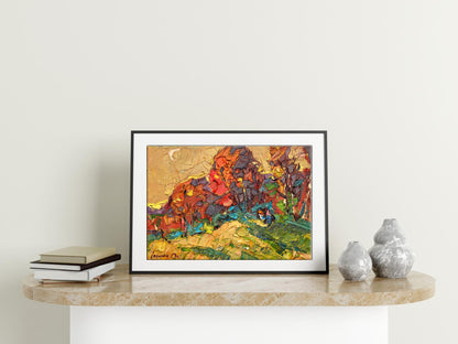 Oil Painting Nature Landscape 