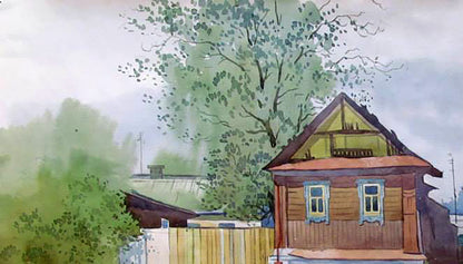 Village landscape Village landscape Savenets Valery