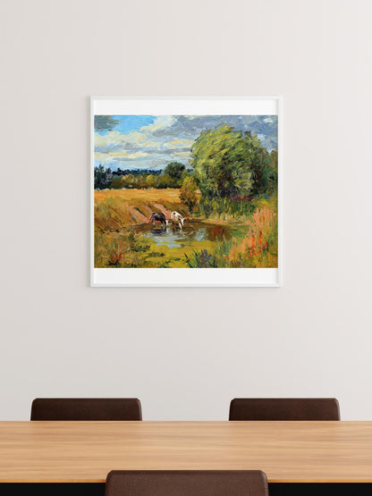 Oil painting