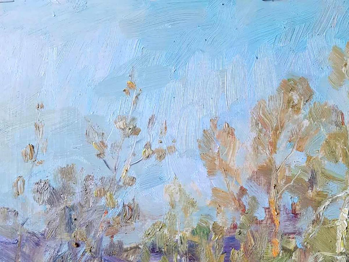 Oil painting Nature Landscape Kovalenko Ivan Mikhailovich
