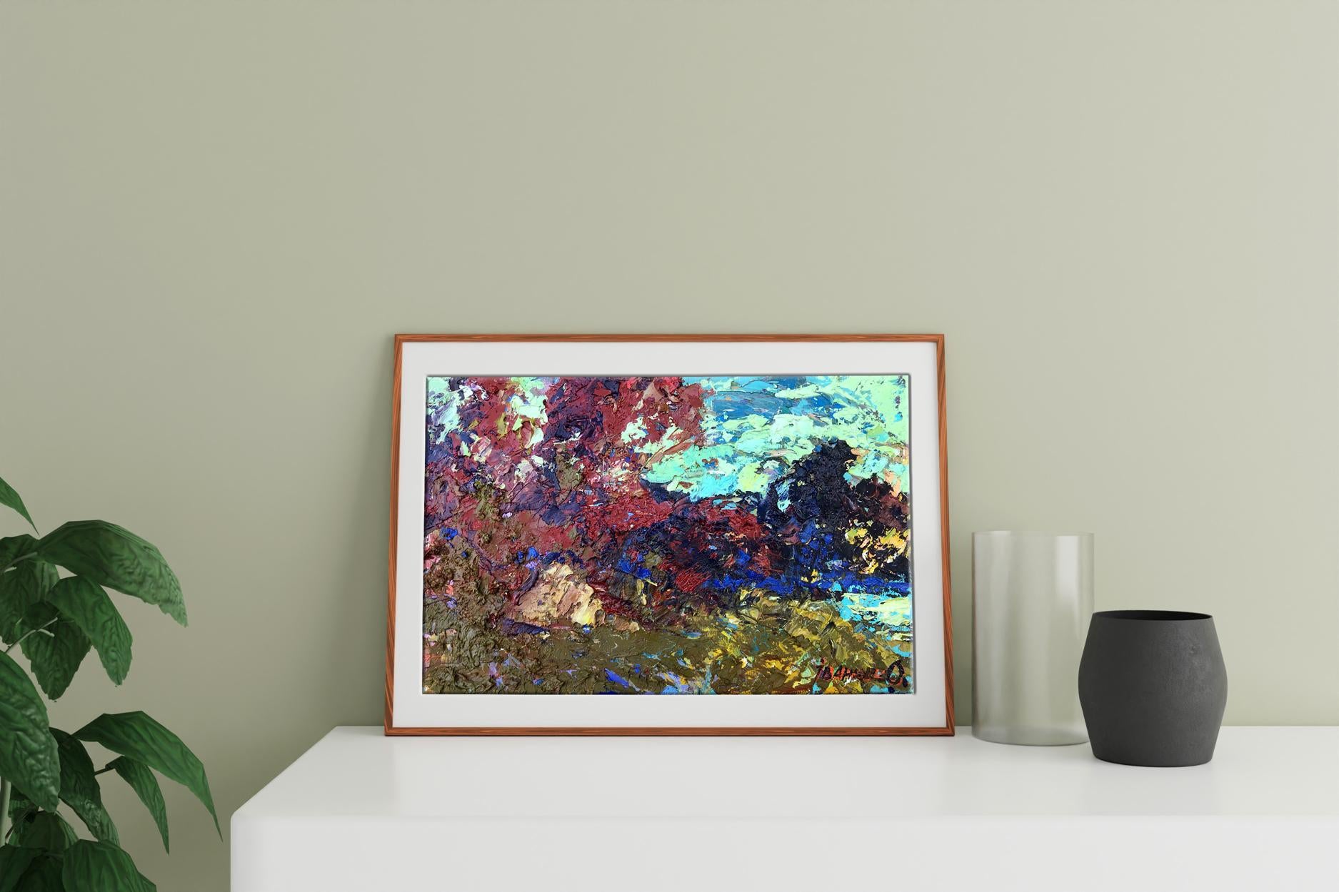 Village landscape Art 