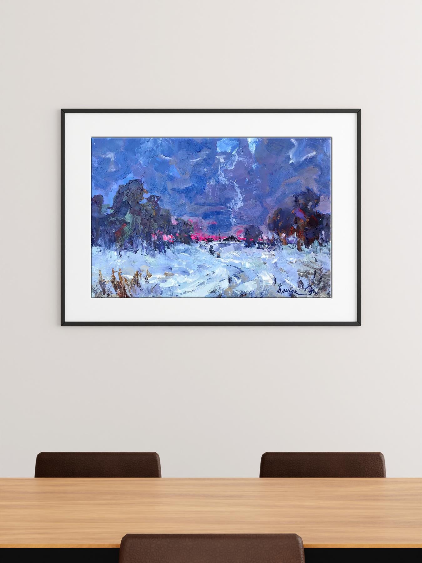 Village landscape Art 