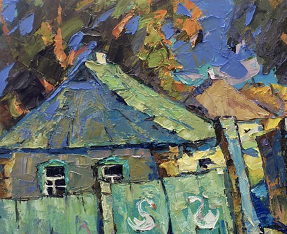 Oil painting Rustic 