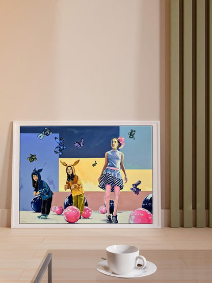 oil paniting room decor