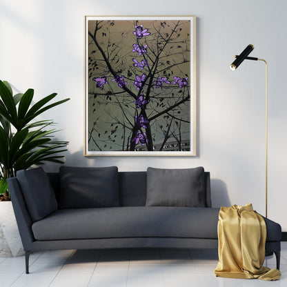 Oil painting landscape 