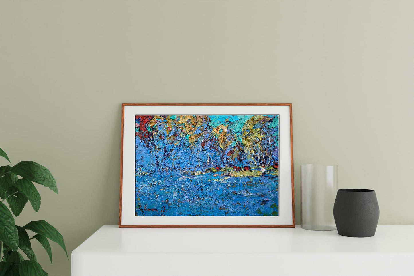 Village landscape Art 