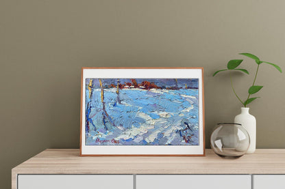 Village landscape Art 