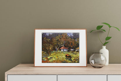 Oil Painting Nature Landscape 