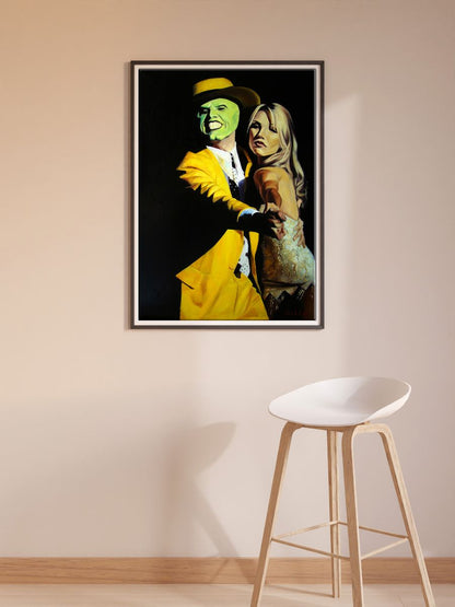 Yulia Lihina's oil painting illustrating "Dance with me baby"