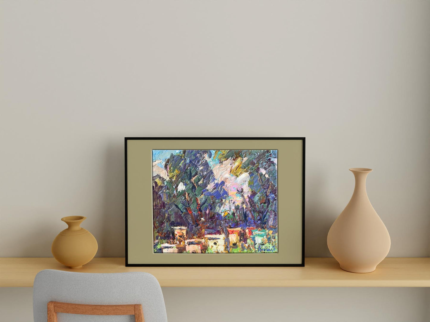 Village landscape 