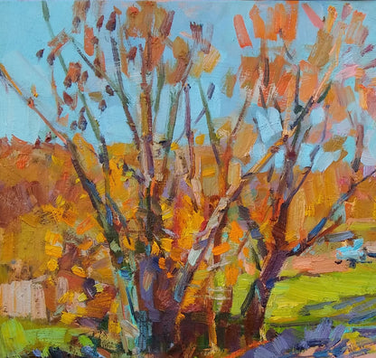 Oli painting Nature Landscape Pereta Vyacheslav
