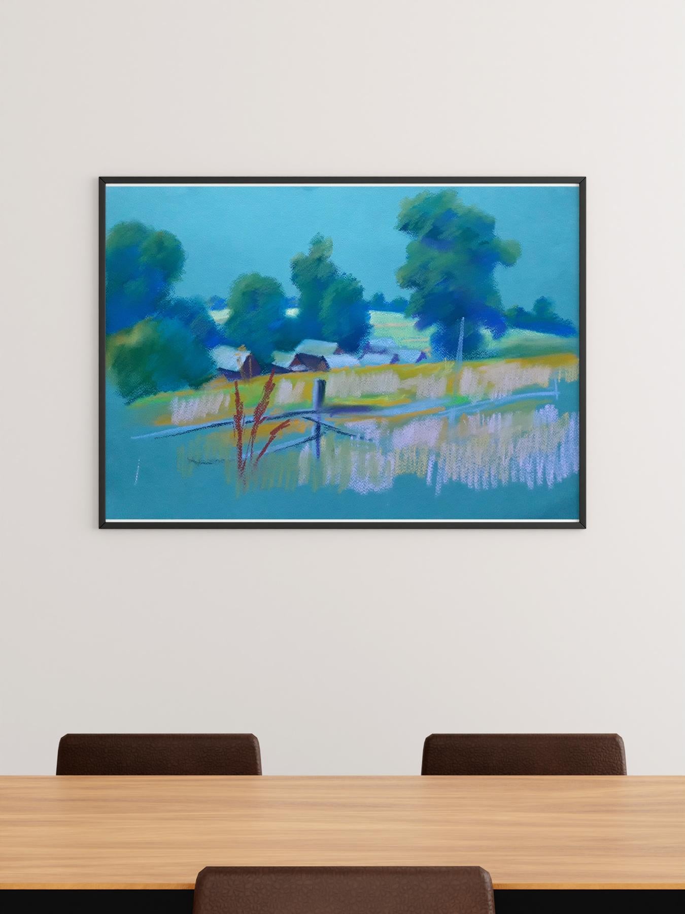 Pastel painting