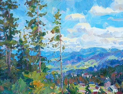 Oil Painting Nature Landscape 