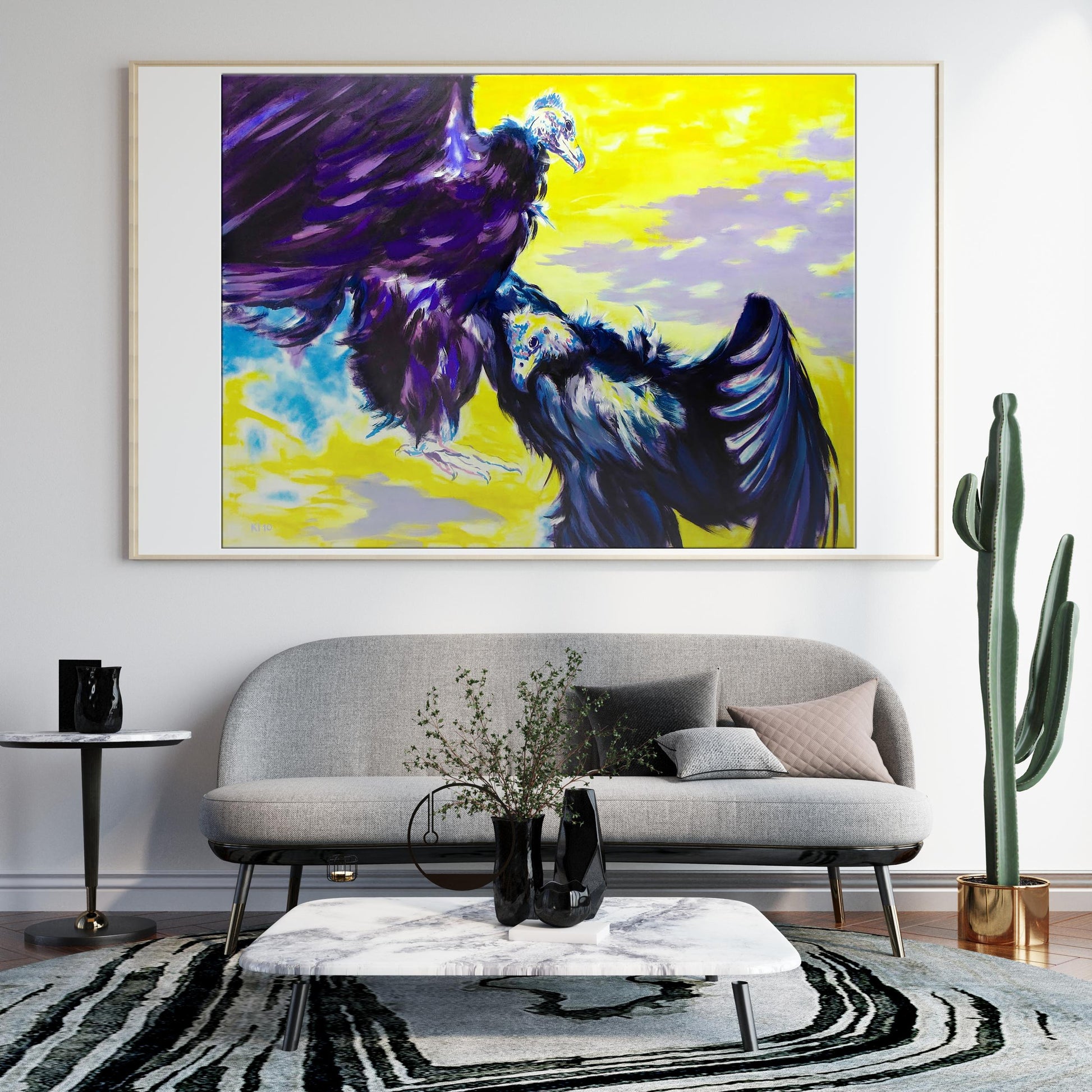 Oil painting Eagle