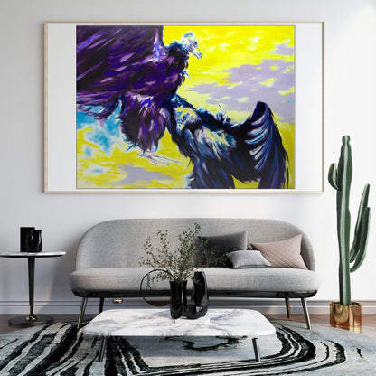 Oil painting Eagle