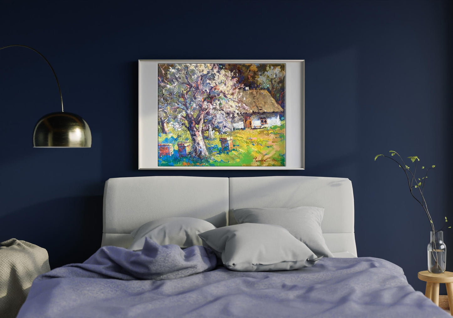 Oil painting Spring