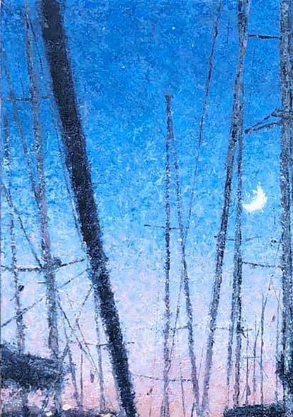 Oil painting Landscape  Osnach Olesia