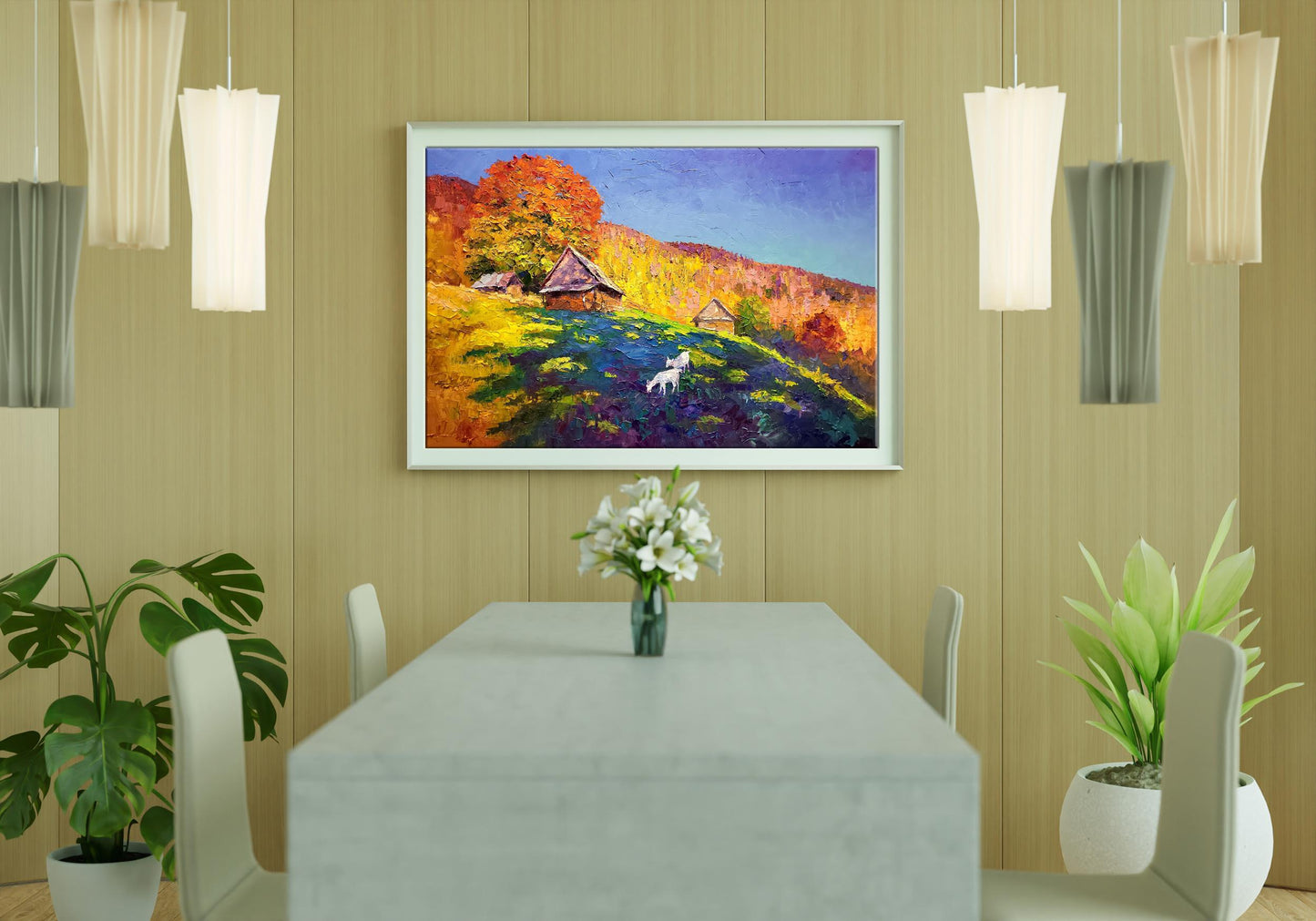 oil painting room decor