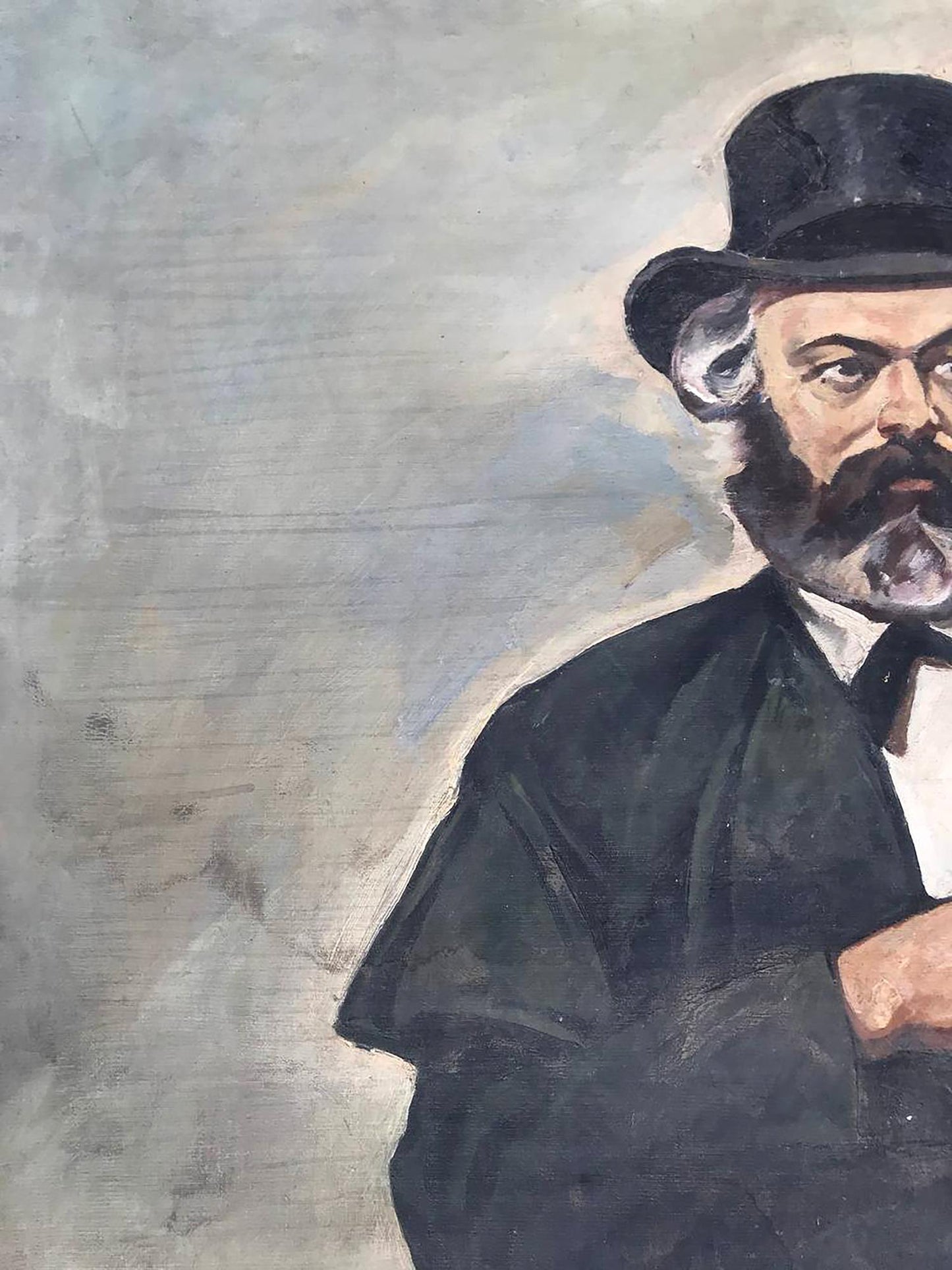 Oil painting of Karl Marx by Filatov Konstantin Vladimirovich