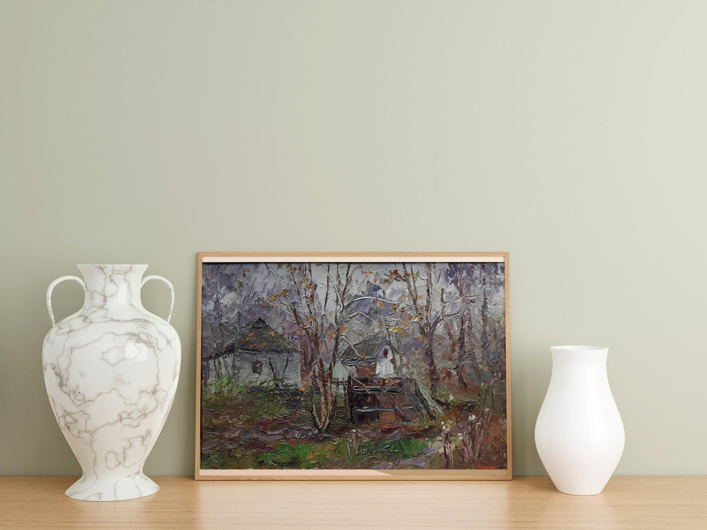 Oil painting