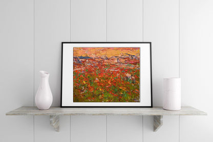  Village landscape Art 