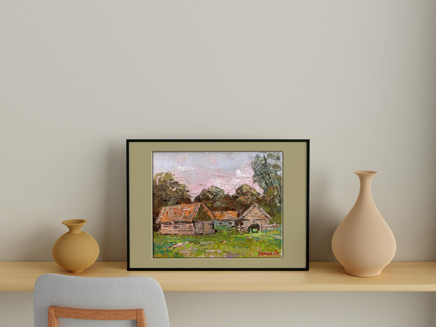 Oil painting 