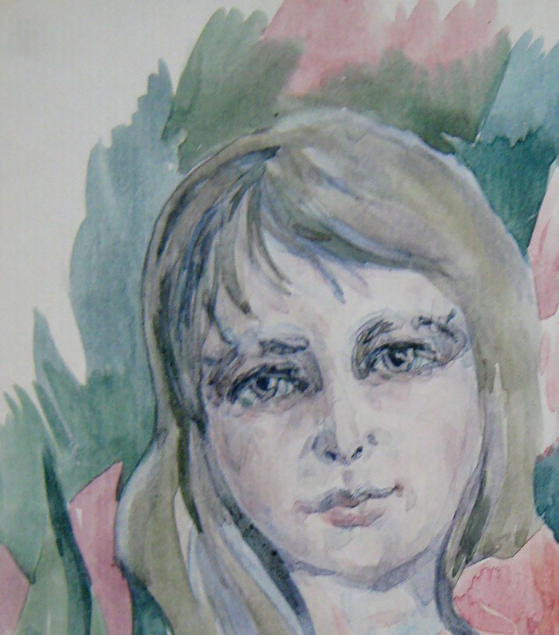 Watercolor painting Portraits & Genre  Savenets Valery
