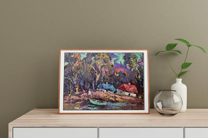 Oil painting