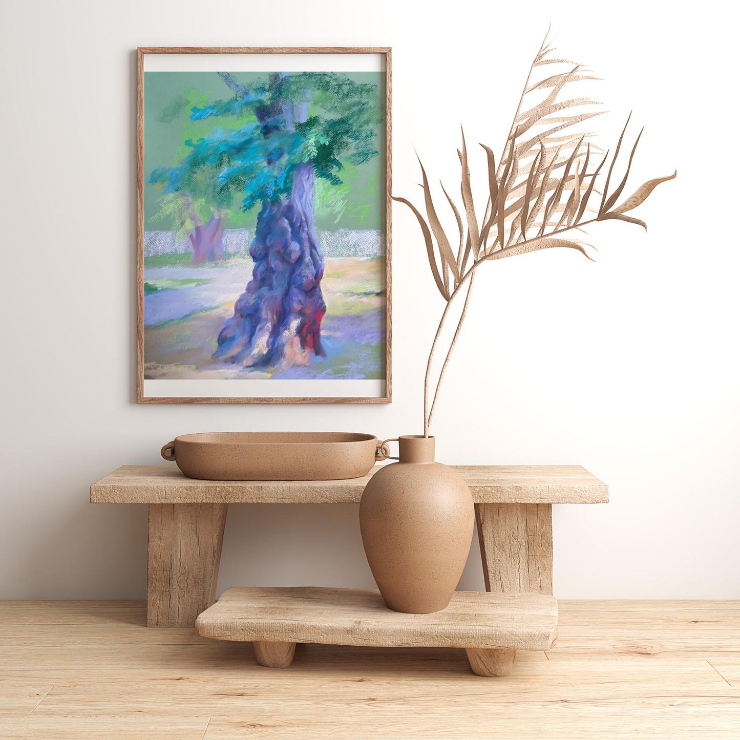 Pastel painting