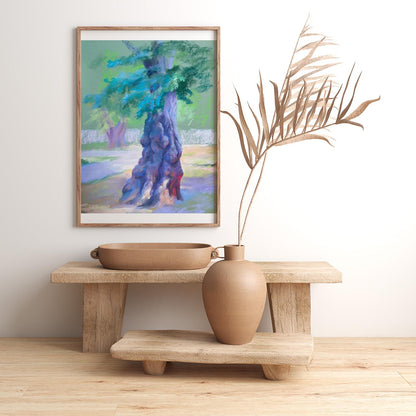Pastel painting