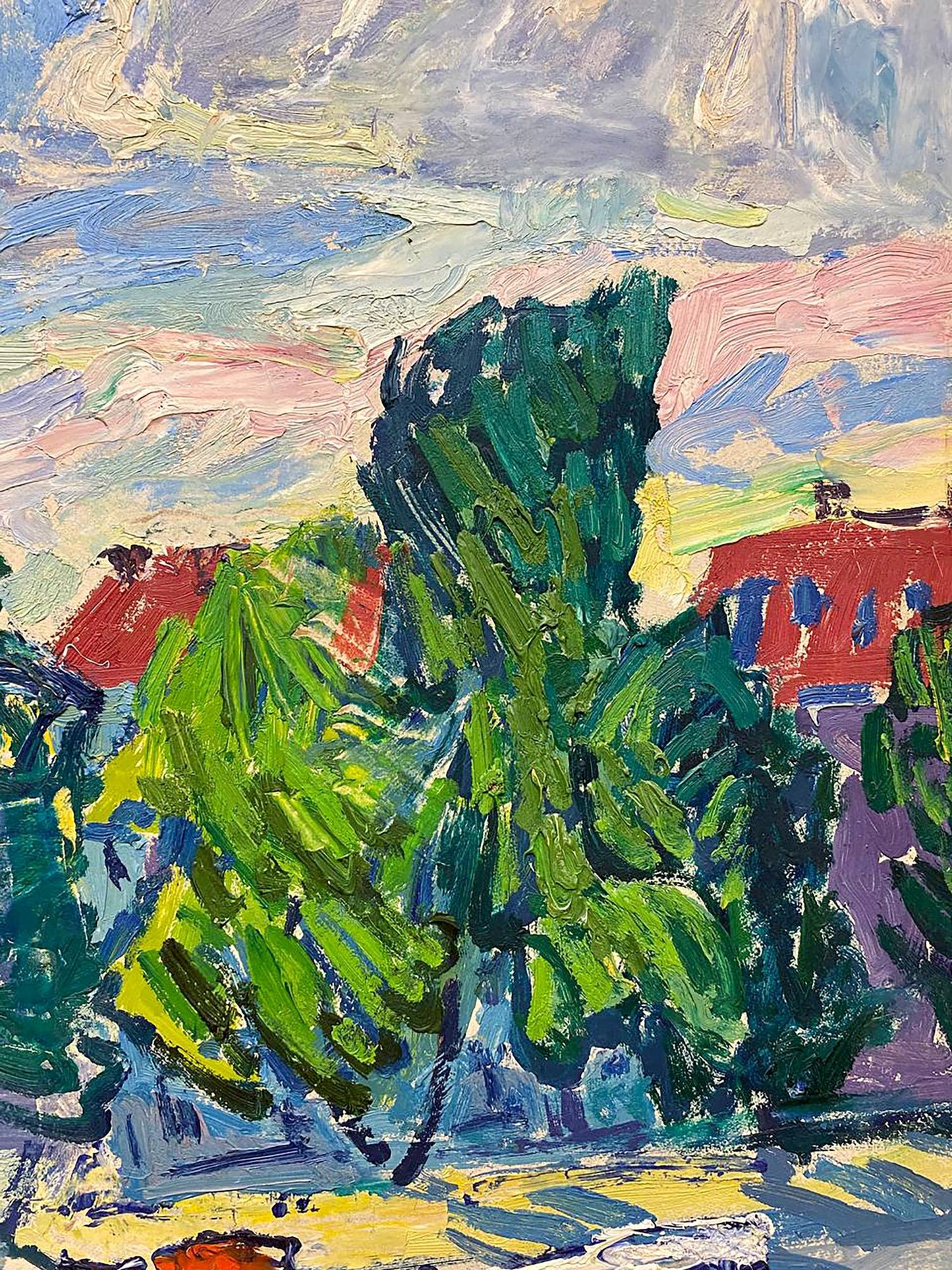 Oil painting Road in C. by Glushchenko Alexander Nikolaevich