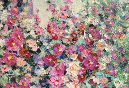 Oil painting Flowers  Landscape 