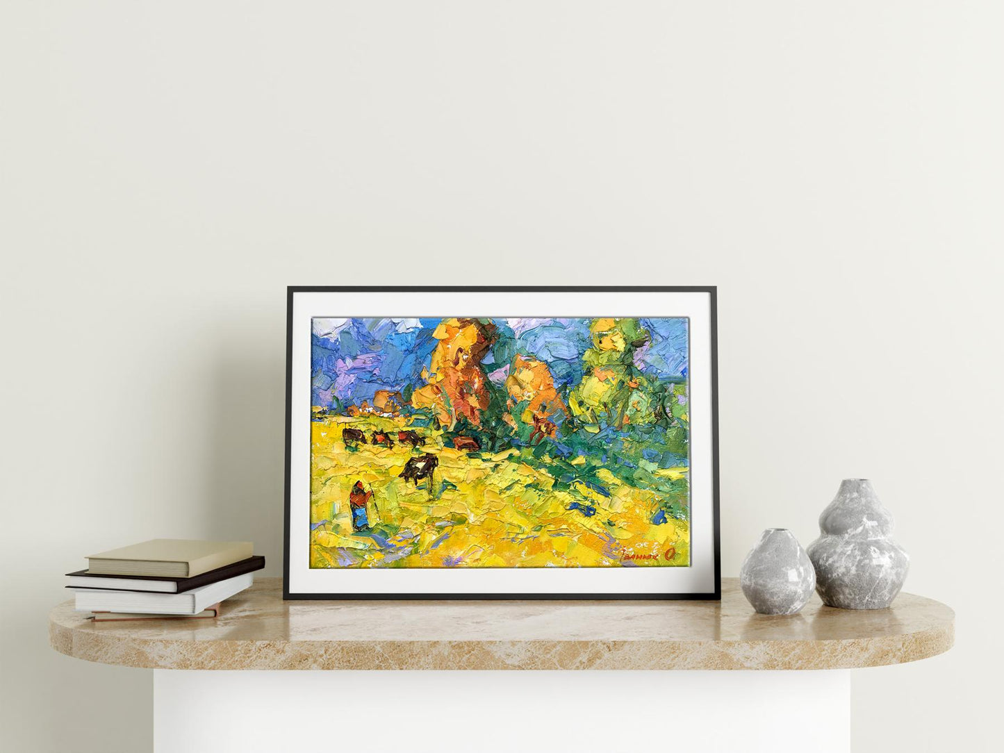 Oil Painting Nature Landscape 