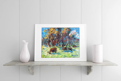 Oil Painting Nature Landscape 
